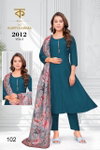 The Kurti Krama 2012 Roman Size Combo Umbrella Cut Kurtis Set Online Wholesale